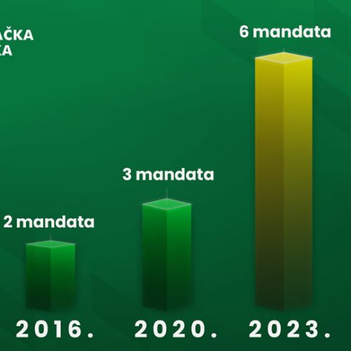 Bošnjačka stranka ima 6 mandata u parlamentu Crne Gore