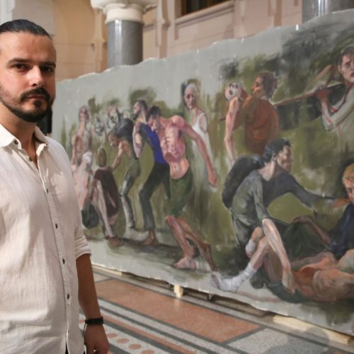 11. jula u Konjicu: Izložba akademskog umjetnika Adisa Lukača “Šahid-Svjedok”