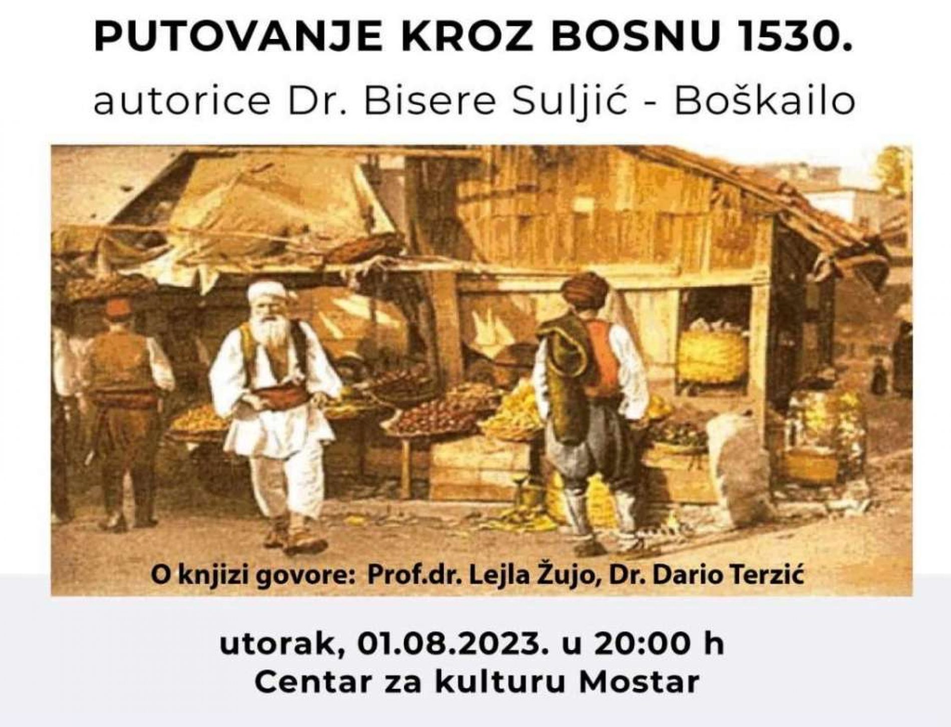 Promocija knjige ‘Putovanje kroz Bosnu 1530’