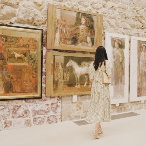 U dubrovačkim Lazeratima otvorena izložba bosanskog slikara Mersada Berbera