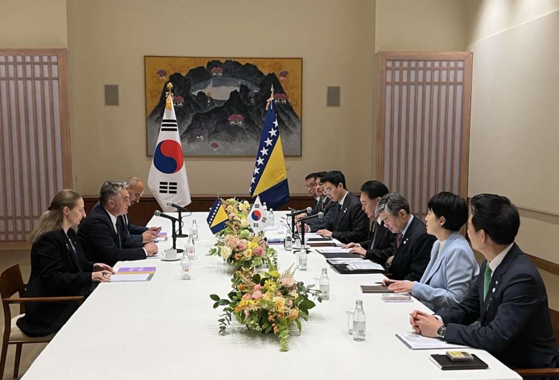 Susret Komšića i Yoon Suk Yeola: Južna Koreja planira otvoriti ambasadu u Sarajevu