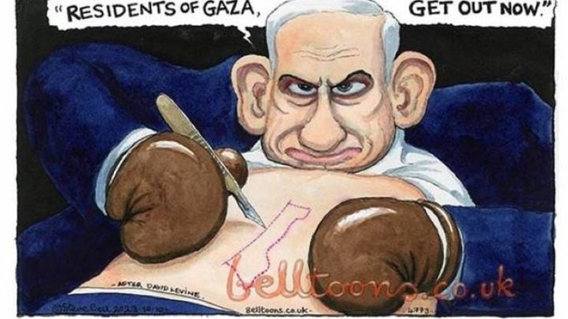 Britanski list “Guardian” otpustio karikaturistu zbog karikature Netanyahua
