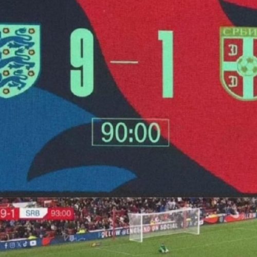 “Arena sport” ne smije da objavi da je Srbija primila 9 golova!