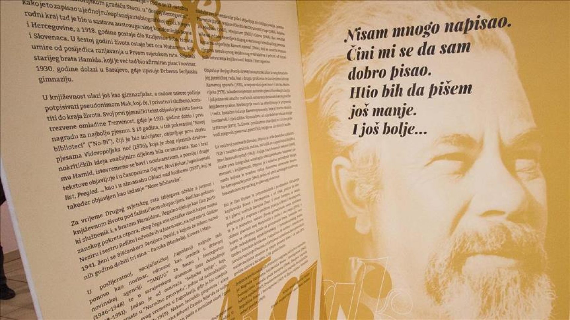 Pjesnik stećaka i bosanske historije – godišnjica rođenja Mehmedalije Maka Dizdara