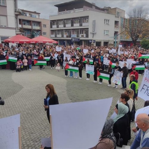 Građani Bihaća izašli na proteste i podržali mir u Palestini