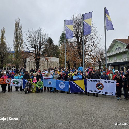 U Kozarcu druženje planinara povodom Dan Državnosti Bosne i Hercegovine