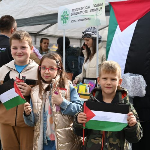 Na bazaru u Bugojnu prikupljeno više od 42.000 KM za narod Palestine