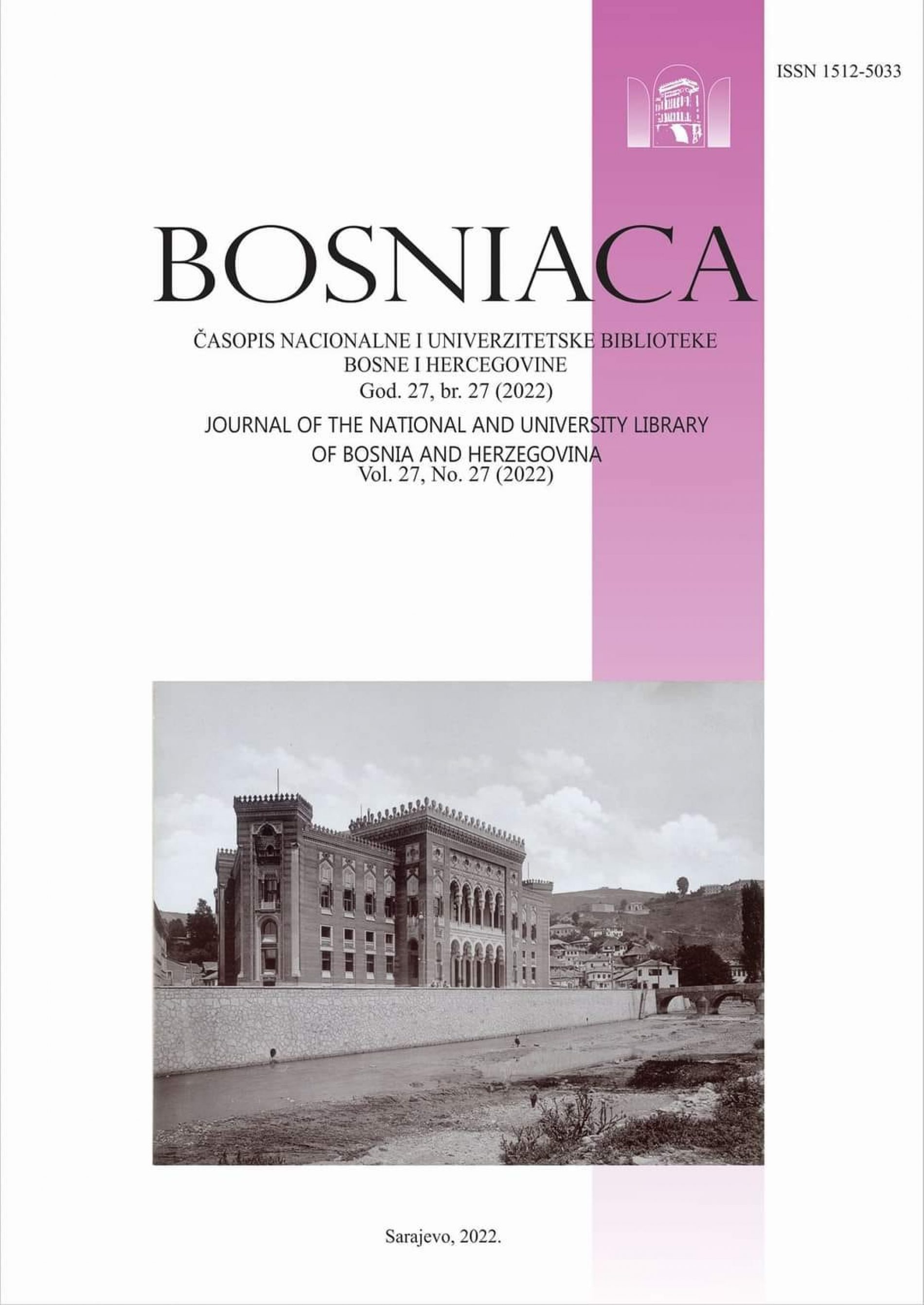 Časopis Bosniaca uvršten u bazu SCOPUS