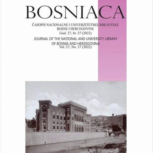 Časopis Bosniaca uvršten u bazu SCOPUS