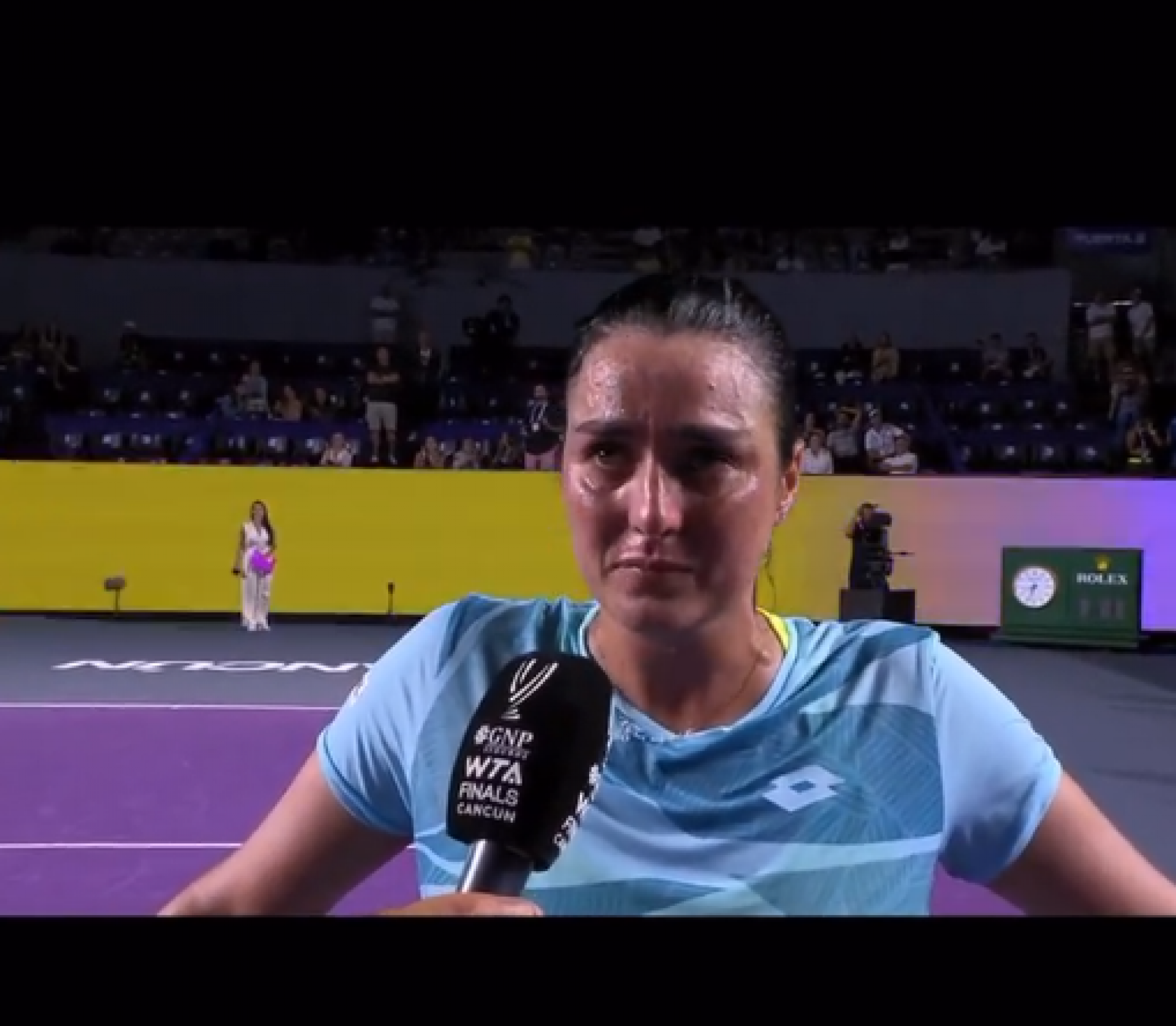 Nakon što je osvojila završni WTA Tour, teniserka Jabeur se rasplakala zbog Gaze