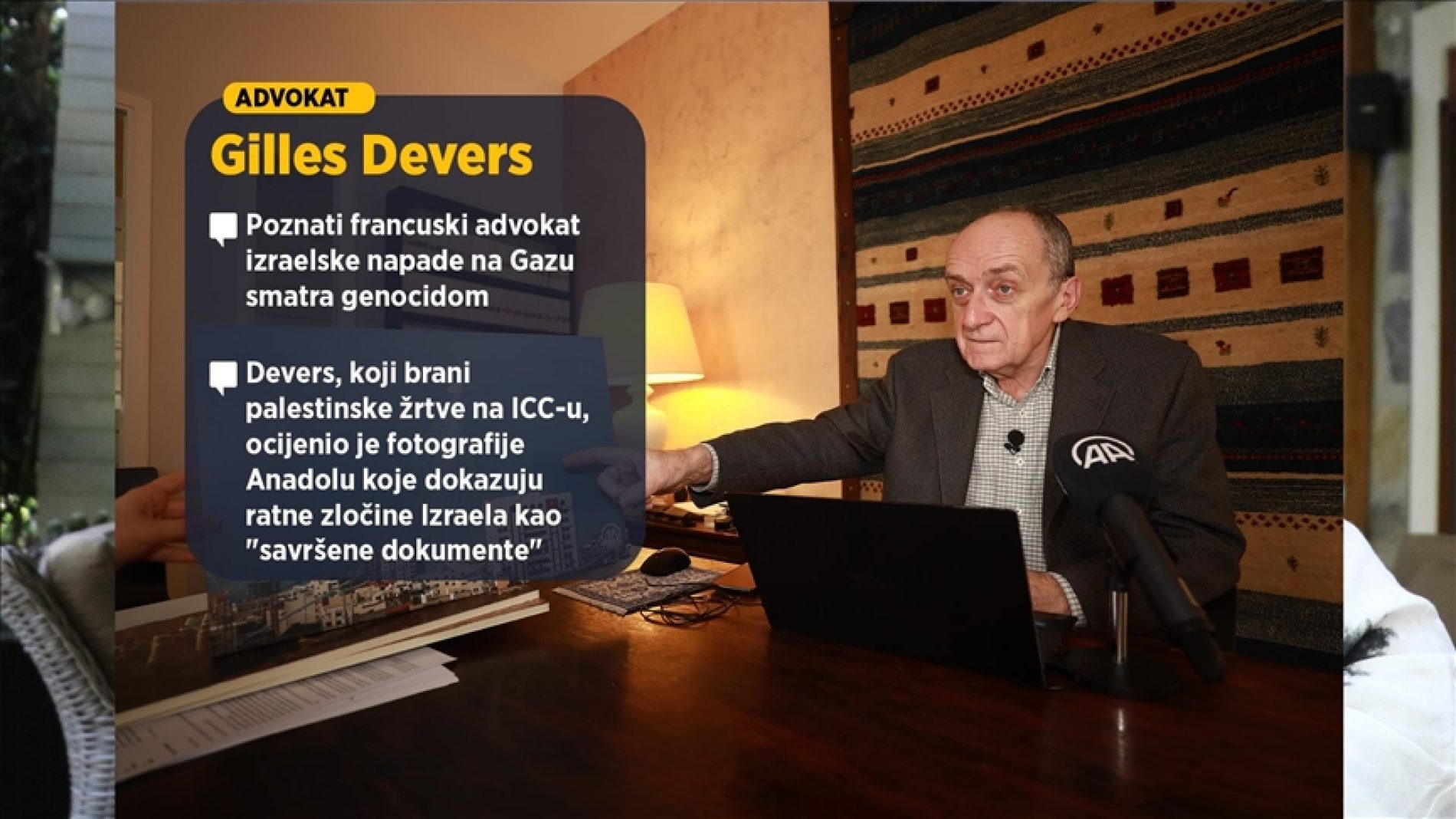 Francuski advokat Devers se sa stotinama kolega obratio ICC-u: Izraelske napade na Gazu smatra genocidom