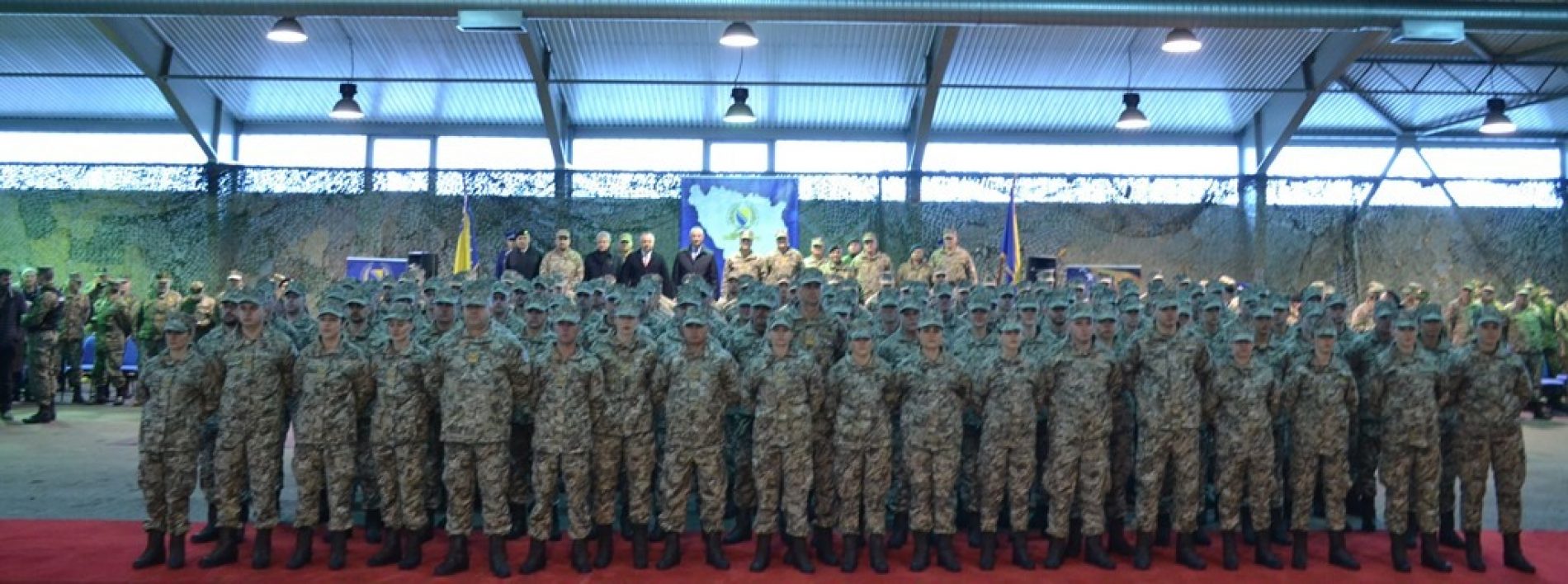 Svečana ceremonija promocije X klase ofcira i XII klase podoficira Oružanih snaga Bosne i Hercegovine