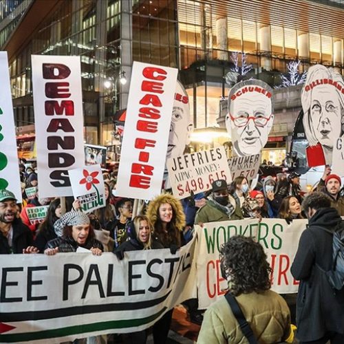 Američki sindikati na propalestinskom skupu u New Yorku, prozivali političare zbog proizraelskog lobiranja