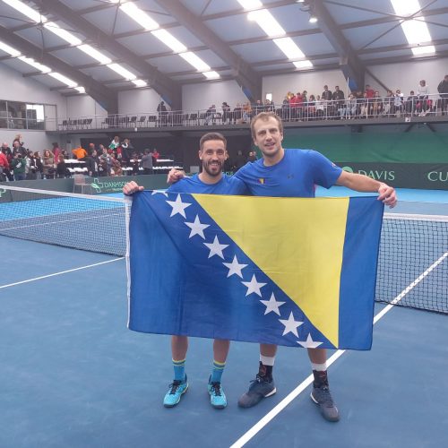 Davis Cup: Bosanski teniseri protiv Tajvana u narednom kolu prve svjetske grupe