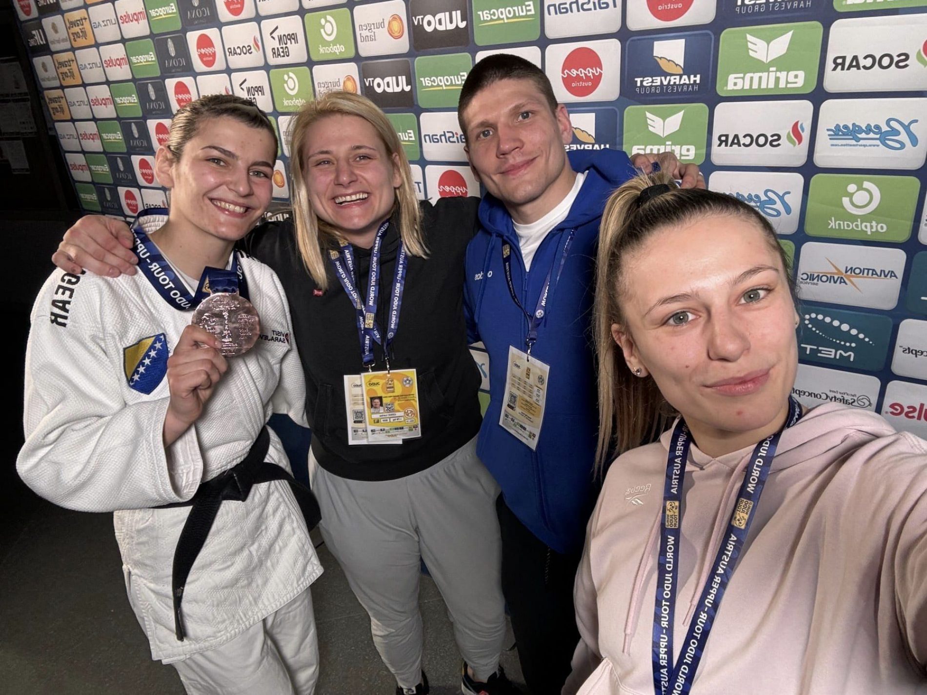 Samardžić osvojila bronzu, Cerić 5. na Judo Grand Prix turniru u Austriji