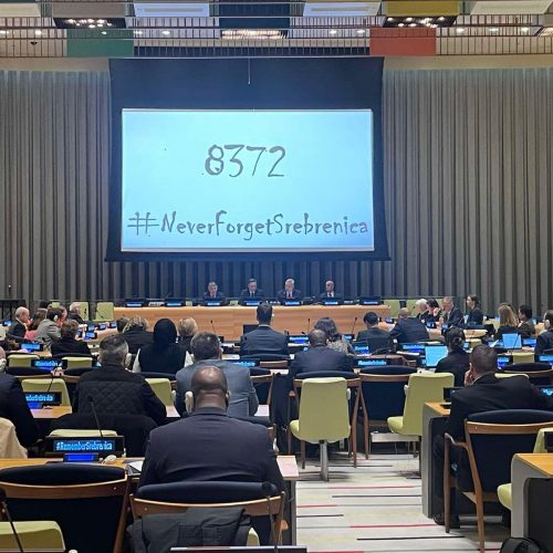 Azir Osmanović u UN: Međunarodnim priznanjem genocida zaustaviti poricanje, historijski revizionizam i prijetnje