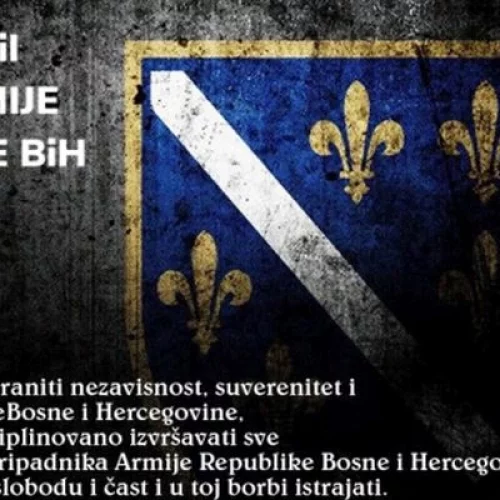 Javna čestitka povodom Dana Armije Republike Bosne i Hercegovine