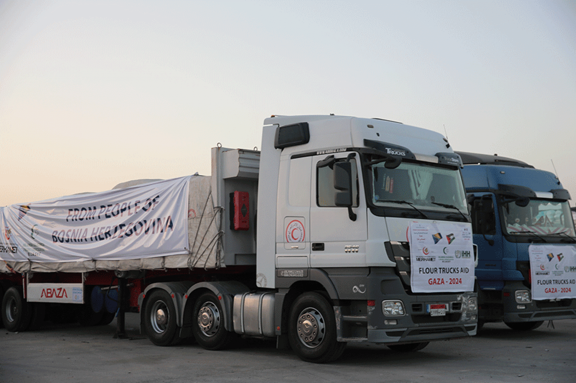„Merhamet“ i Rijaset IZ BiH obezbijedili još 360 tona brašna za ugroženo stanovništvo u Gazi