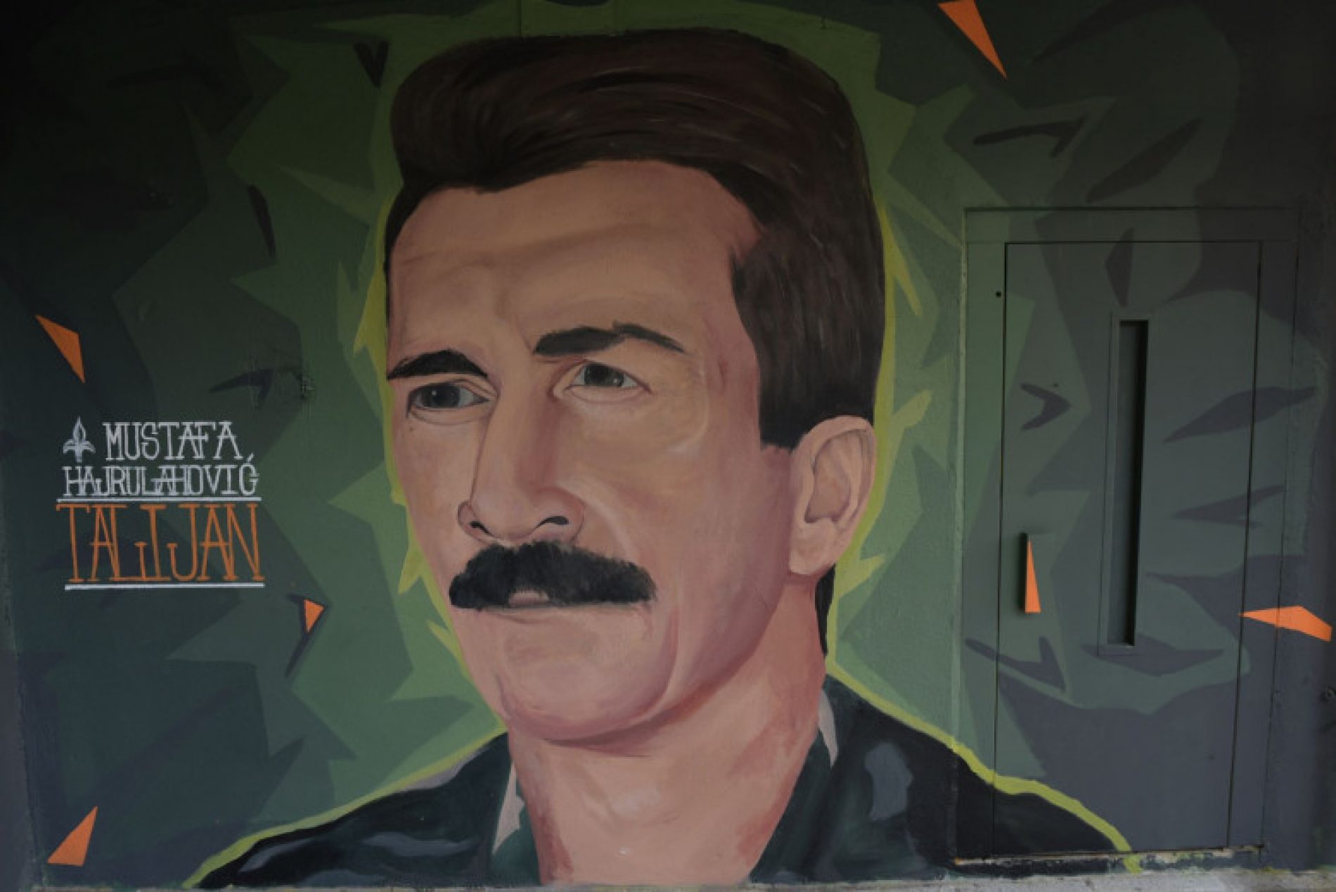 Sarajevo: Na Ciglanama otkriven mural u čast Mustafe Hajrulahovića Talijana