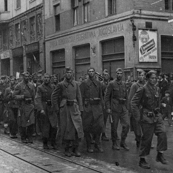 Partizanska 16. Muslimanska udarna brigada prva ušla u Sarajevo 5. aprila 1945
