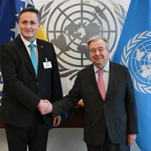 Bećirović pred Vijećem sigurnosti UN-a: Ključni problem u Bosni i Hercegovini ne dolazi iz naše države nego izvan granica