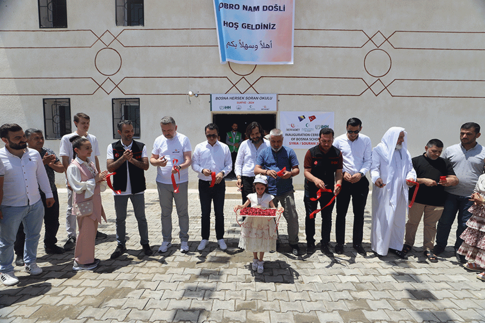 Svečano otvorene dvije škole u Siriji čiju su izgradnju, nakon zemljotresa, finansirali „Merhamet“ i Rijaset IZBiH