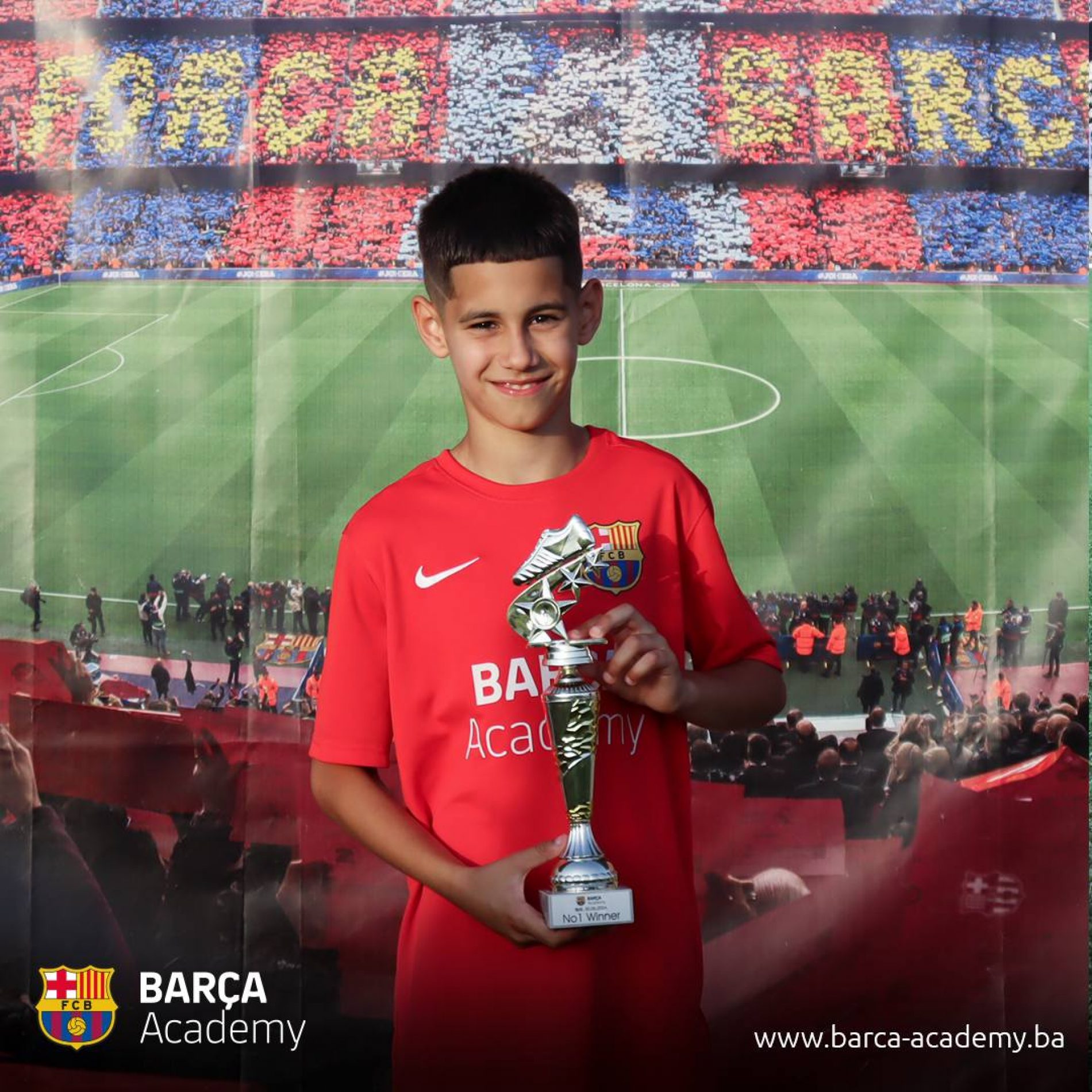 Desetogodišnjak iz Sarajeva trenirat će u čuvenoj Barceloninoj La Masiji