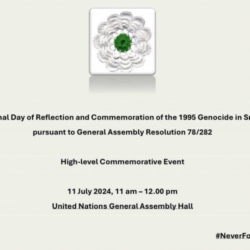 U GS Ujedinjenih nacija se prvi put obilježava sjećanje na genocid u Srebrenici